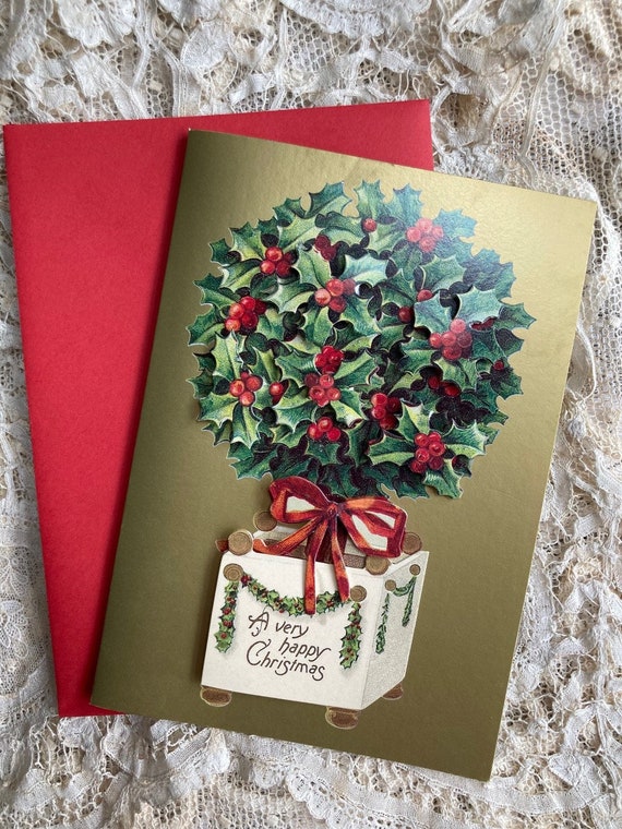 3D Pop Up Noël Carte de Voeux avec Enveloppes, Kit de 6 Cartes de