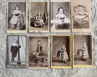 Victorian large Photo Cabinet Card CDV Carte De Visite Photo Portraits