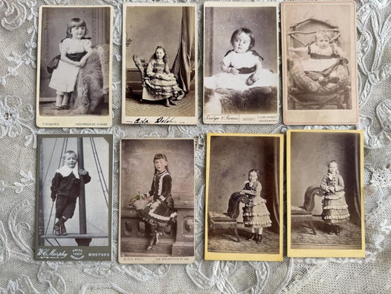 Victorian Photo Cabinet Card CDV Carte De Visite Photo Portraits