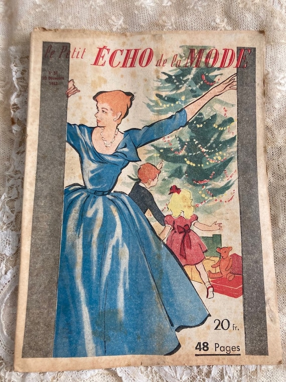 フランス　アンティーク　ファッション雑誌　1869年　年鑑本　モード　洋書 フランス アンティーク ファッション雑誌 1869年 年鑑本 モード 洋書