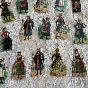 Collection of Nineteenth Century paper scraps