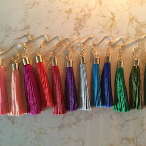 Handmade Classy Tassel Earrings