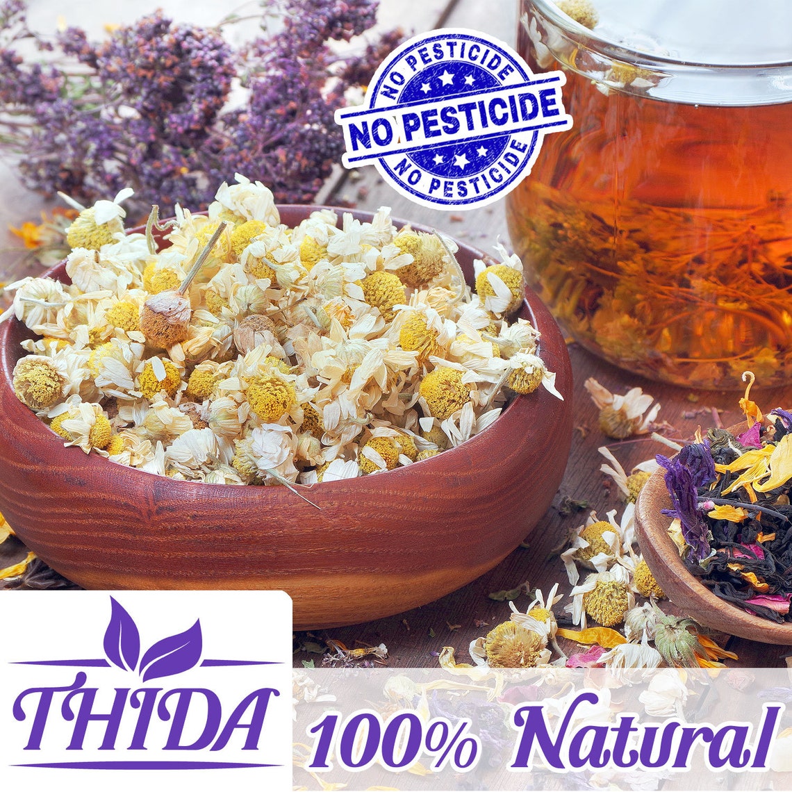 Té de lavanda de manzanilla 15 bolsas / alivio del estrés a la Etsy