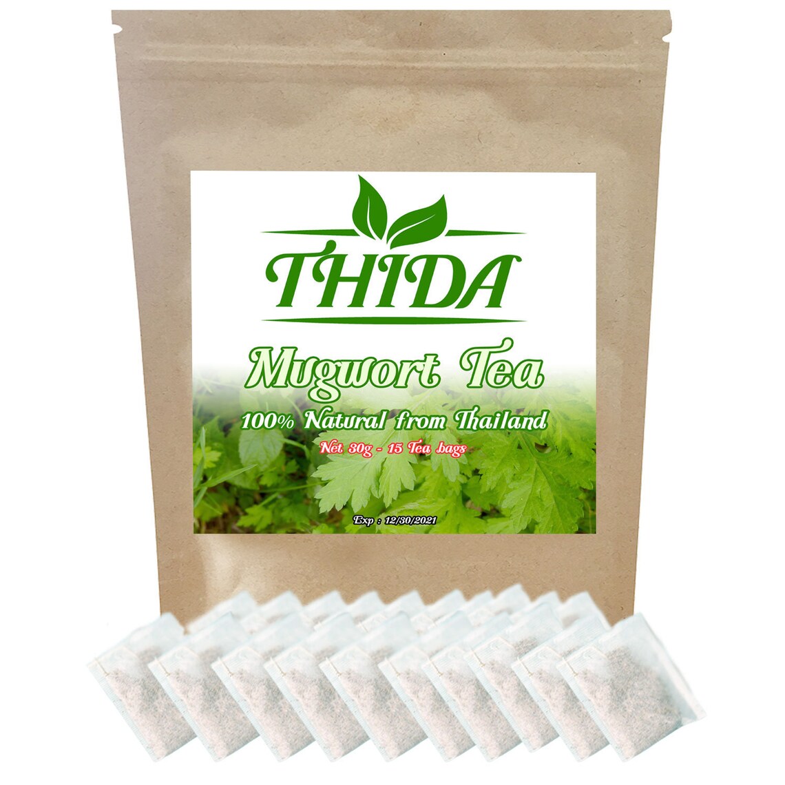 Mugwort Tea 15 Bags Asian Herb Tea Mugwort Leaves USA Etsy