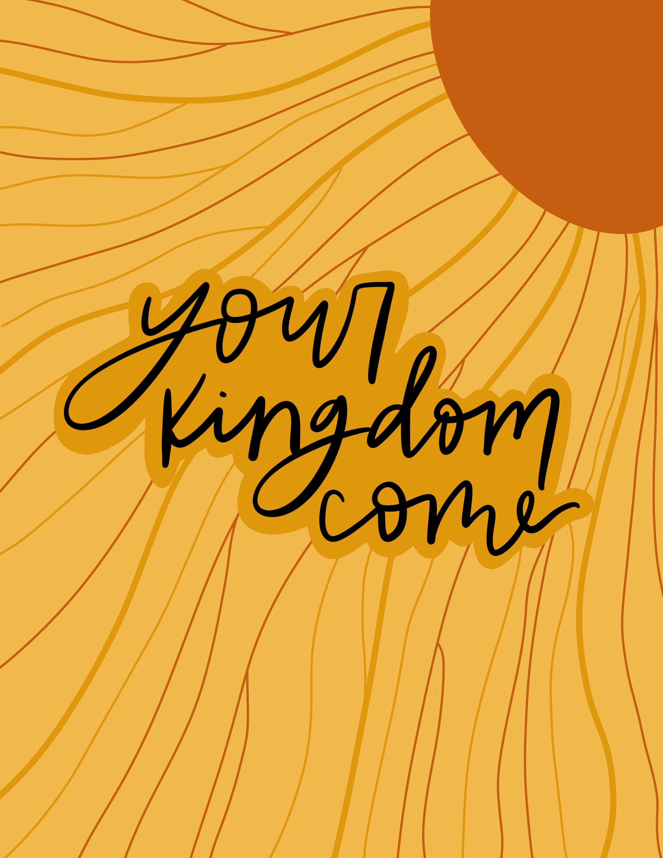 Your Kingdom Come Downloadable Print Etsy