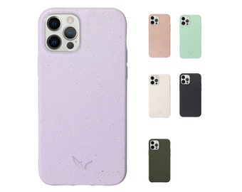 Organisch hoesje iPhone 13 Pro - CWA Design Case mobiele telefoonhoes - duurzaam, plasticvrij & recyclebaar gsm-hoesje smartphone - kies kleur
