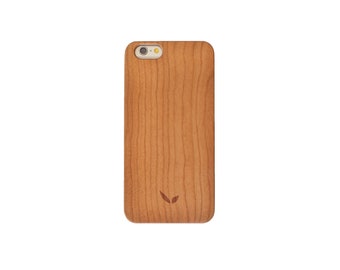 CWA Telefoon geval houten hoesje voor iPhone 6/6s Hout Mannen Vrouwen Unisex Cherry Wood