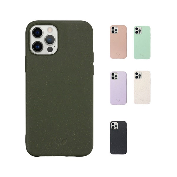 Bio Hülle iPhone 12/12 Pro - CWA Design Case Handycover - nachhaltige, plastikfreie & recyclebare Handyhülle Smartphone - Farbe wählen