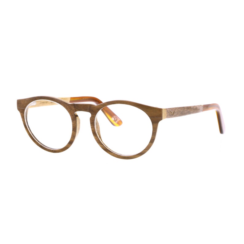 CWA Handmade Wood Glasses Eyeglasses Glasses Marlo Walnut Wood Men Women Women Unisex Etsy