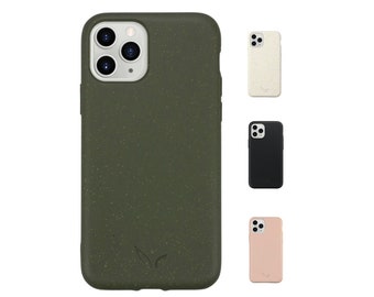 Organisch hoesje iPhone 11 Pro - CWA Design Case mobiele telefoonhoes - duurzaam, plasticvrij & recyclebaar gsm-hoesje smartphone - kies kleur