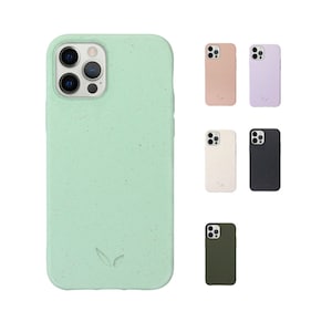 Bio Hülle iPhone 13 - CWA Design Case Handycover - nachhaltige, plastikfreie & recyclebare Handyhülle Smartphone - Farbe wählen