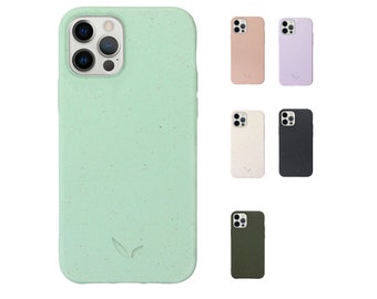 Bio Hülle iPhone 13 - CWA Design Case Handycover - nachhaltige, plastikfreie & recyclebare Handyhülle Smartphone - Farbe wählen