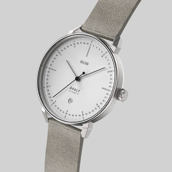 Automatic watch Runa Ávalt - Wristwatch with automatic drive - Men's watch women's watch unisex in Bauhaus design