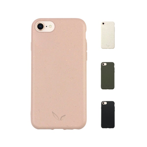 Bio Hülle iPhone 6/7/8/SE - CWA Design Case Handycover - nachhaltige, plastikfreie & recyclebare Handyhülle Smartphone - Farbe wählen