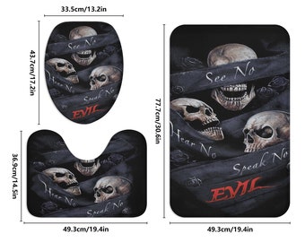 Pomme De Douche Tête De Mort – Invoquez L'esprit D'Halloween Chaque Matin, Pomme De Douche Horreur En Forme De Crâne D'Halloween, Pommeau De Douche De Plafond En Acier Inoxydable – Couverture Complète