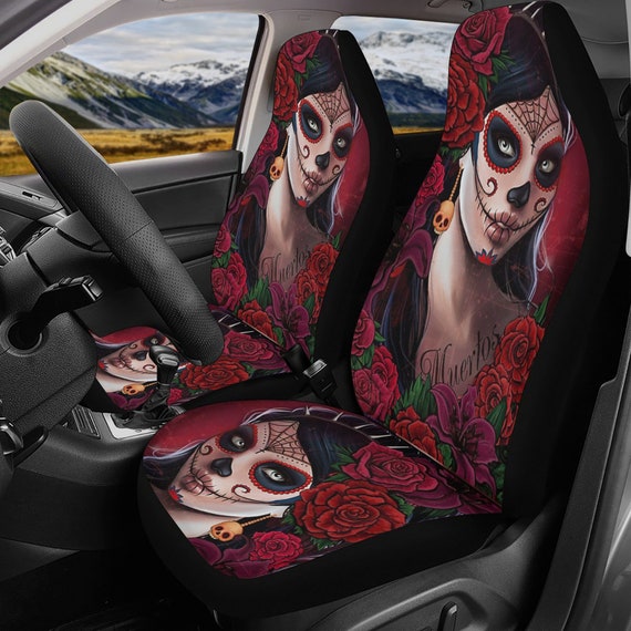 Until My Last Breath Car Floor Mats Custom Skull Girl Car Accessories 4PCs  Pack - AliExpress