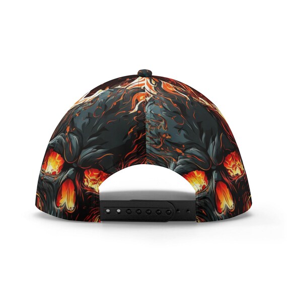 Pogah Berretto Unisex Con Teschio/scheletro Borchiato Punk-army - Foto 5