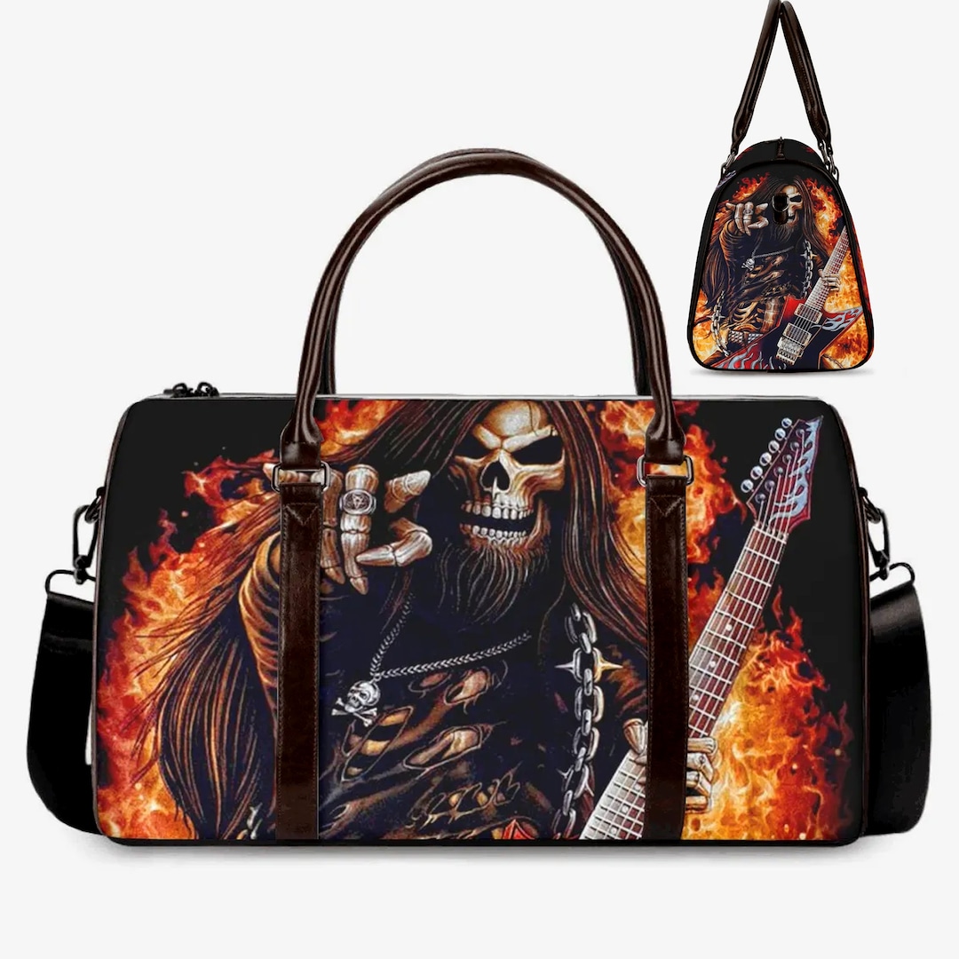 Renegade Revel: Outlaw Skull Weekender Bag