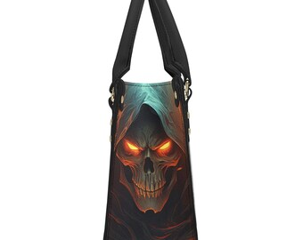 Sac à Main En Os Squelette Imprimé En 3D, Sac à Main Unique D'Halloween