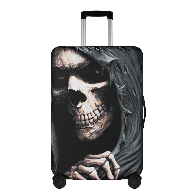 Grimmie, the Gloomy Day Reaper Hard-Shell Suitcase main image 1