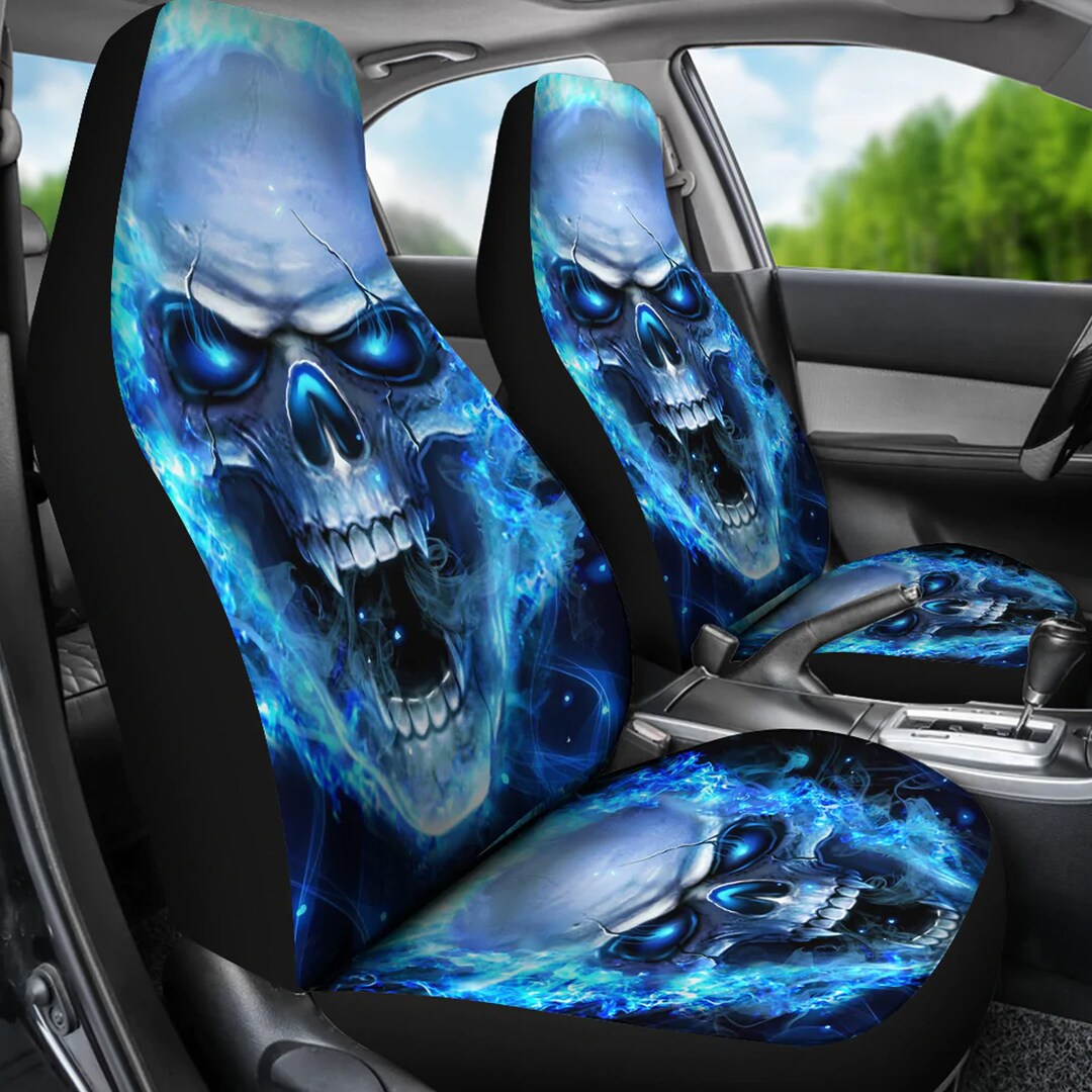 Skull seat covers discount