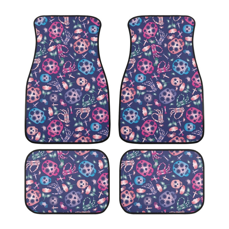 Sugar Skull Car Seat Covers