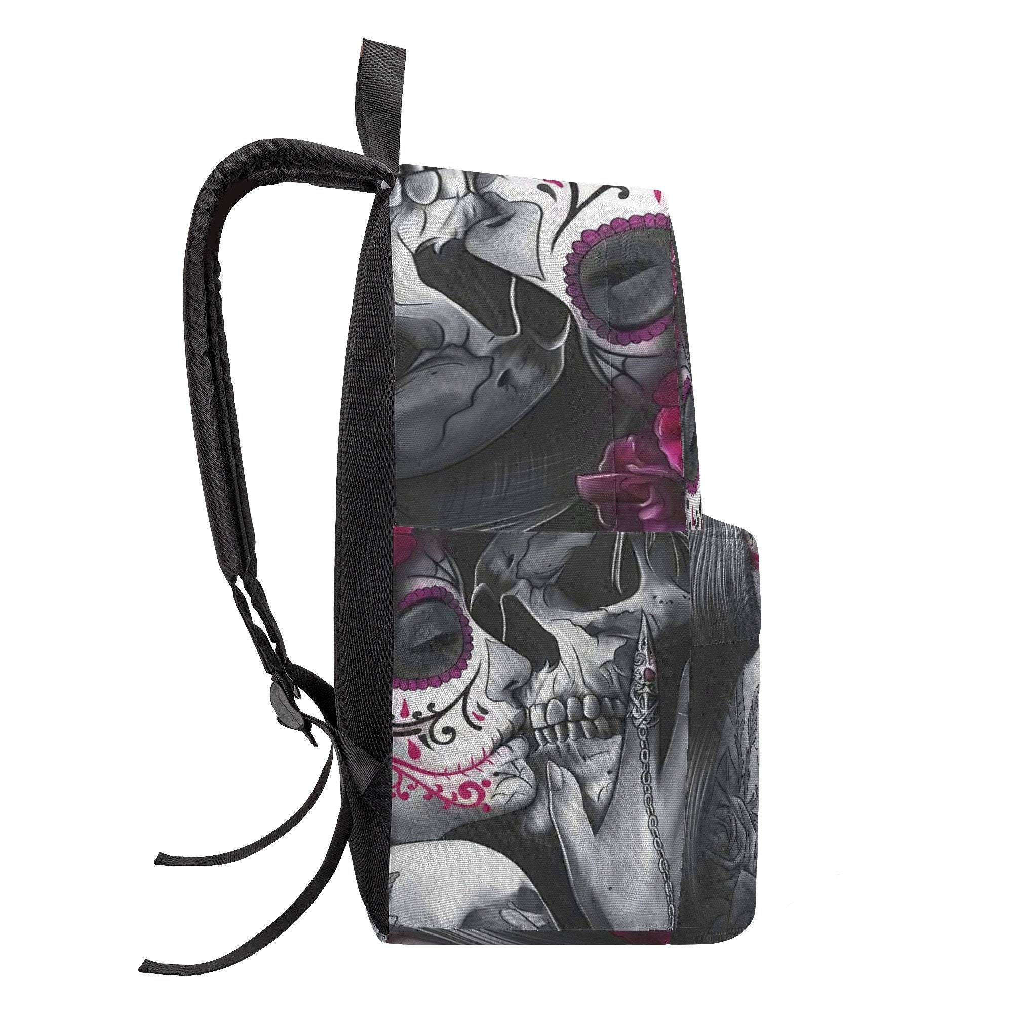 Sugar Skull Day of the Dead Backpack Sleepyville Critters Travel School College Sugar Skull Backpack New | Mercari main image 2