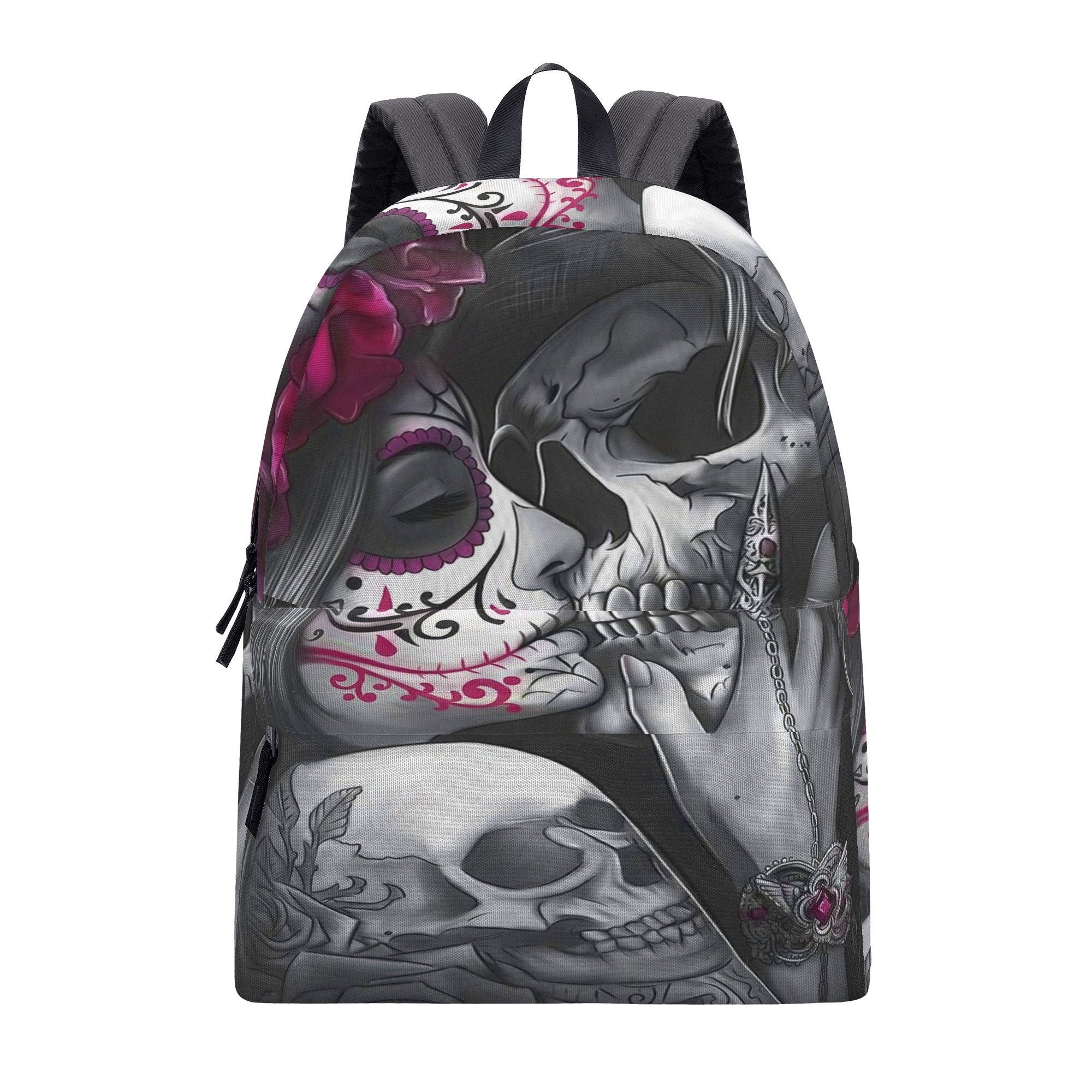 Sugar Skull Backpack, Day of the Dead Backpack, Candy Skull 