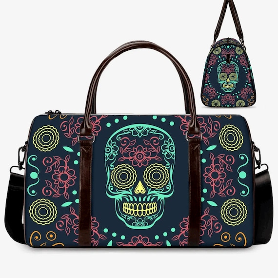 Sugar skull duffle bag new arrivals