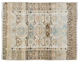 5x6 rug, 4.8 x 6.4 rug, Oushak Rug", Area Rug, Turkish Rug, Vintage Rug, 4.8 x 6.4 feet, Antique Rug, Oriental Rug, Handmade Rug, Old Rug