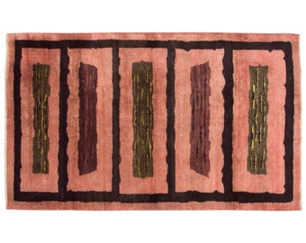 Area Rug, "Turkish Rug, Vintage Rug, 5.2 x 8.6 feet, Oushak Rug, Antique Rug, Oriental Rug, Handmade Rug, Decorative Rug, Large Rug, Old Rug