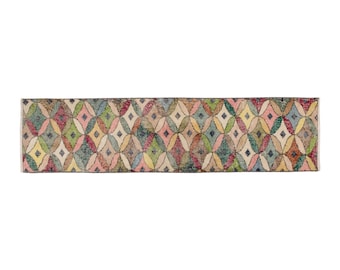 Area Rug, "Turkish Rug, Vintage Rug, 1.6 x 6.2 feet, Oushak Rug, Antique Rug, Oriental Rug, Handmade Rug, Decorative Rug, Muted Rug, Old Rug