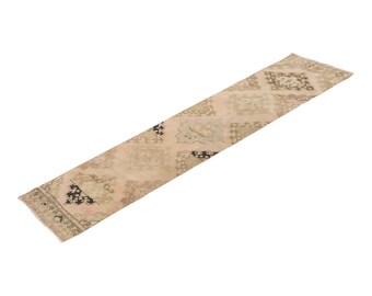 2'9 X 13'1 feet rug runner,Oushak runner rug,oushak runner vintage,hallway long narrow runner,floor home decor rug Runner,Turkish Runner