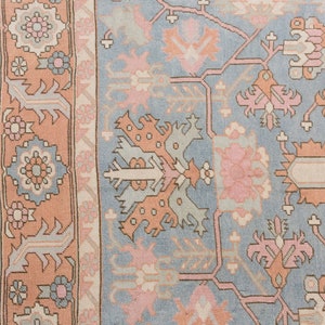 8x10 rug, Large Rug, Area Rug, Turkish Rug, Vintage Rug, 7.6 x 10.2 feet, Antique Rug, Oriental Rug, Handmade Rug, Oushak Rug,Old Rug, Wool image 3