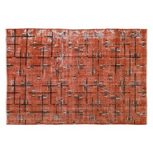 Turkish Rug, Vintage Rug, Area Rug, 5&#39;8 x 9 feet, Oushak Rug, 173 x 268 cm, Rug, Oriental Rug, Handmade Rug, Decorative Rug, Large Rug