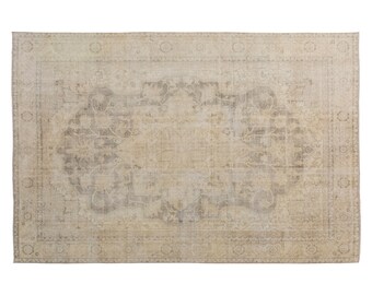 Vintage Rug", Area Rug, Turkish Rug, 7.7 x 11.8 feet, Oushak Rug, Antique Rug, Oriental Rug, Handmade Rug, Decorative Rug, Large Rug,Old Rug