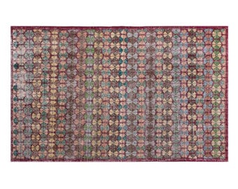 176x272 cm Vintage Oushak Rug – 60+ yrs Old Handmade Area Rug – 5'9" x 8'11" Bohemian & Traditional Caucasian Decorative Rug