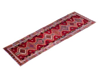 2'9 X 10'7 ft distressed rug runner,Oushak runner rug,oushak runner vintage,hallway long narrow runner,home decor rug Runner,Turkish Runner