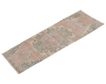 2’6 X 7’7 Floor Turkish Runner,Oushak Rug Runner,Vintage Runner Rug,Oushak Rug Runner,Handmade Rug,Floor rug runner,Home Decor Rug Runner