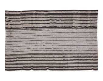 Minimalist Kilim Rug,Goat Hair Turkish Rug,Striped Kilim Rug 9'4 x 13'8 feet,Minimal Kilim Rug,285x417cm,Goat Hair Turkish Kilim Rug