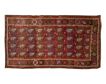 3'8" x 6'7" feet 113 x 201 cm,Turkish Rugs, FREE SHIPPING! Vintage Rug,Turkish Rug,Decorative Rug,Oushak Rug,Turkish Carpet