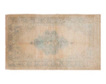 Turkish Rug, Vintage Rug, Area Rug, 4.8 x 8.5 feet, Oushak Rug, Antique Rug, Oriental Rug, Handmade Rug, Decorative Rug, Large Rug, Old Rug