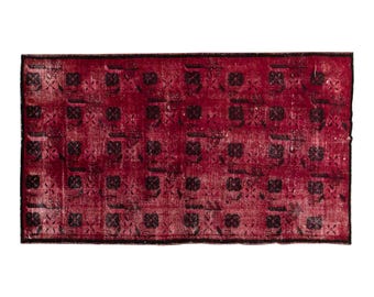 Large Rug, 5x10 rug, 5.1 x 9.6 rug, Area Rug, Turkish Rug, Vintage Rug, 5.1 x 9.6 feet, Antique Rug, Oversized Rug, Oushak Rug, Old Rug