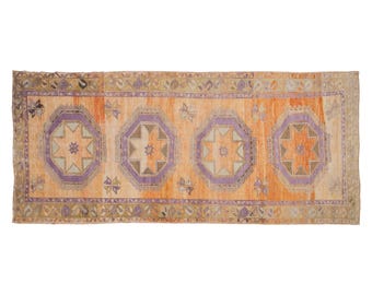 Turkish Rug, Vintage Rug, Area Rug, 4.9 x 12.6 feet, Oushak Rug, Antique Rug, Oriental Rug, Handmade Rug, Decorative Rug, Large Rug, Old Rug