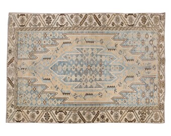 4x6 rug, 3.11 x 6 rug, Turkish Rug, Vintage Rug, Area Rug, 3.11 x 6 feet, Oushak Rug, Antique Rug, Oriental Rug, Handmade Rug, Old Rug