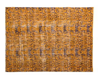 Large Rug, Area Rug, Turkish Rug, Vintage Rug,6'9 x 10'1 feet,  Antique Rug, Oriental Rug, Handmade Rug, Decorative Rug, Oushak Rug,Old Rug