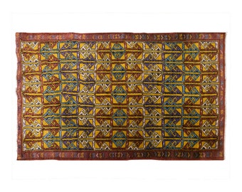 Oushak Rug, Area Rug, Turkish Rug, Vintage Rug, 3.10 x 6.5 feet, Antique Rug, Oriental Rug, Handmade Rug, Decorative Rug, Muted Rug, Old Rug