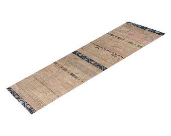 2'9 X 14'1 Floor Turkish Runner,Oushak Rug Runner,Vintage Runner Rug,Oushak Rug Runner,Handmade Rug,Floor rug runner,Home Decor Rug Runner