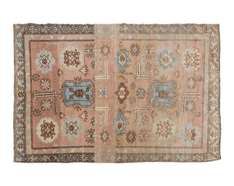 4 x 5 rug, Oushak Rug", Area Rug, Turkish Rug, Vintage Rug, 3'7 x 5'4 feet, Antique Rug, Oriental Rug, Handmade Rug