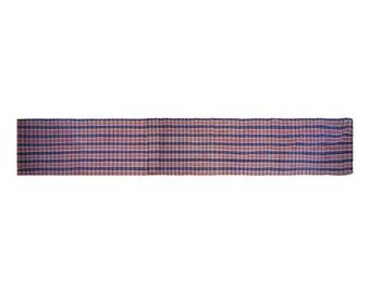 Vintage Turkish Kilim Runner 72x699 cm (2'4"x22'11") – 1960s Handwoven Wool & Cotton Flatweave – Minimalist Hallway Runner–Anatolian Carpet